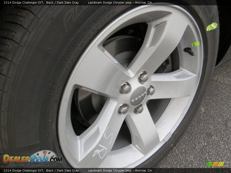 2014 Dodge Challenger SXT Black / Dark Slate Gray Photo #5