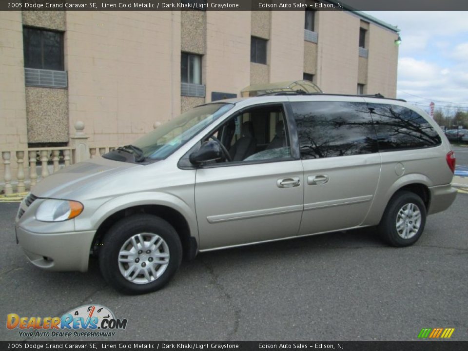 2005 Dodge Grand Caravan SE Linen Gold Metallic / Dark Khaki/Light Graystone Photo #1