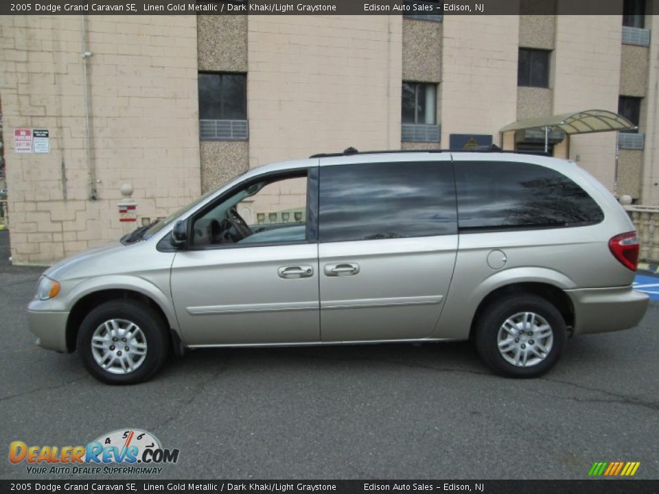 2005 Dodge Grand Caravan SE Linen Gold Metallic / Dark Khaki/Light Graystone Photo #3