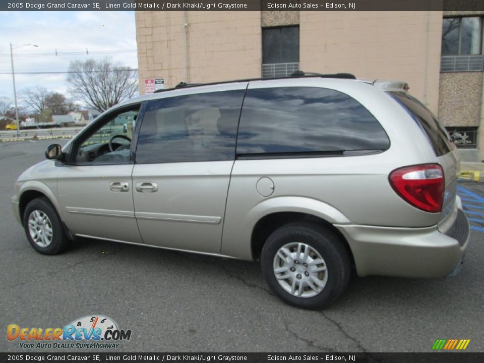 2005 Dodge Grand Caravan SE Linen Gold Metallic / Dark Khaki/Light Graystone Photo #4