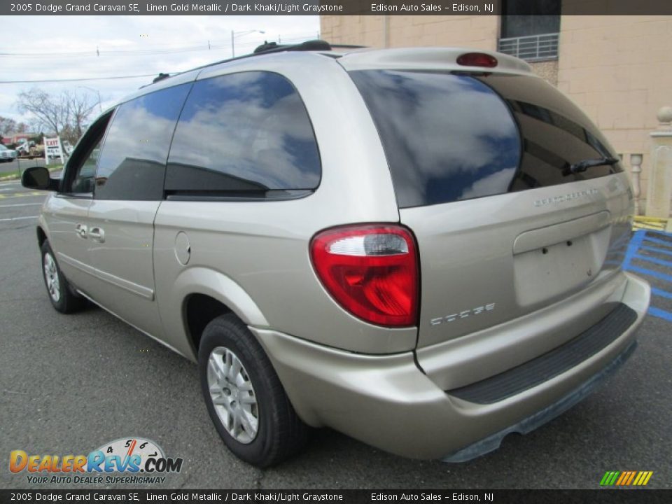 2005 Dodge Grand Caravan SE Linen Gold Metallic / Dark Khaki/Light Graystone Photo #5