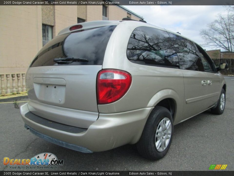 2005 Dodge Grand Caravan SE Linen Gold Metallic / Dark Khaki/Light Graystone Photo #7