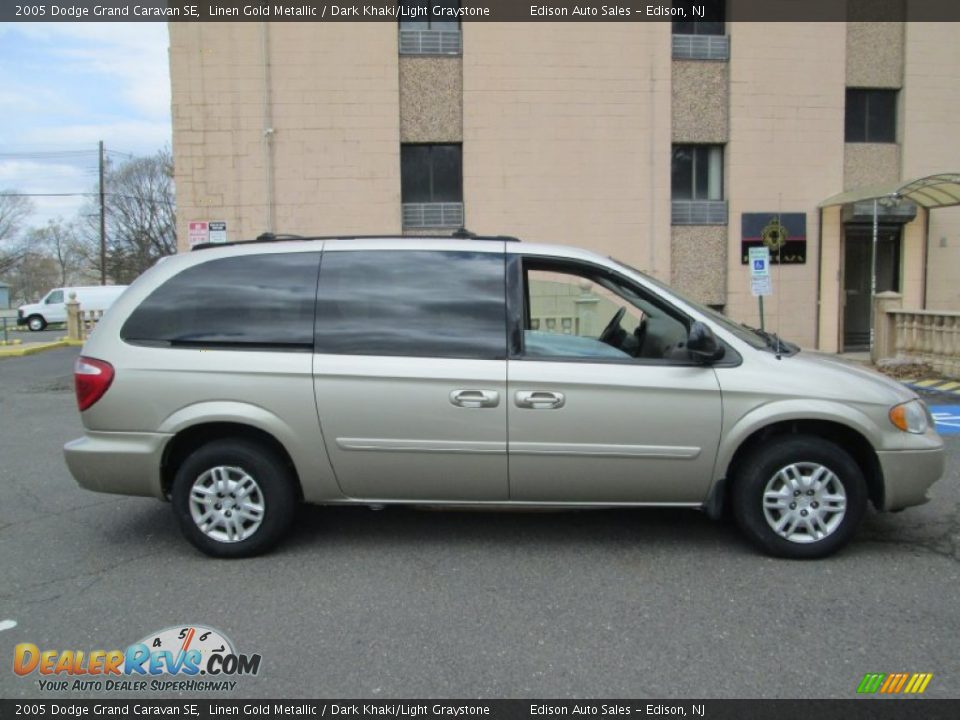 2005 Dodge Grand Caravan SE Linen Gold Metallic / Dark Khaki/Light Graystone Photo #9