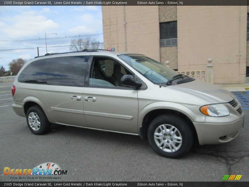 2005 Dodge Grand Caravan SE Linen Gold Metallic / Dark Khaki/Light Graystone Photo #10