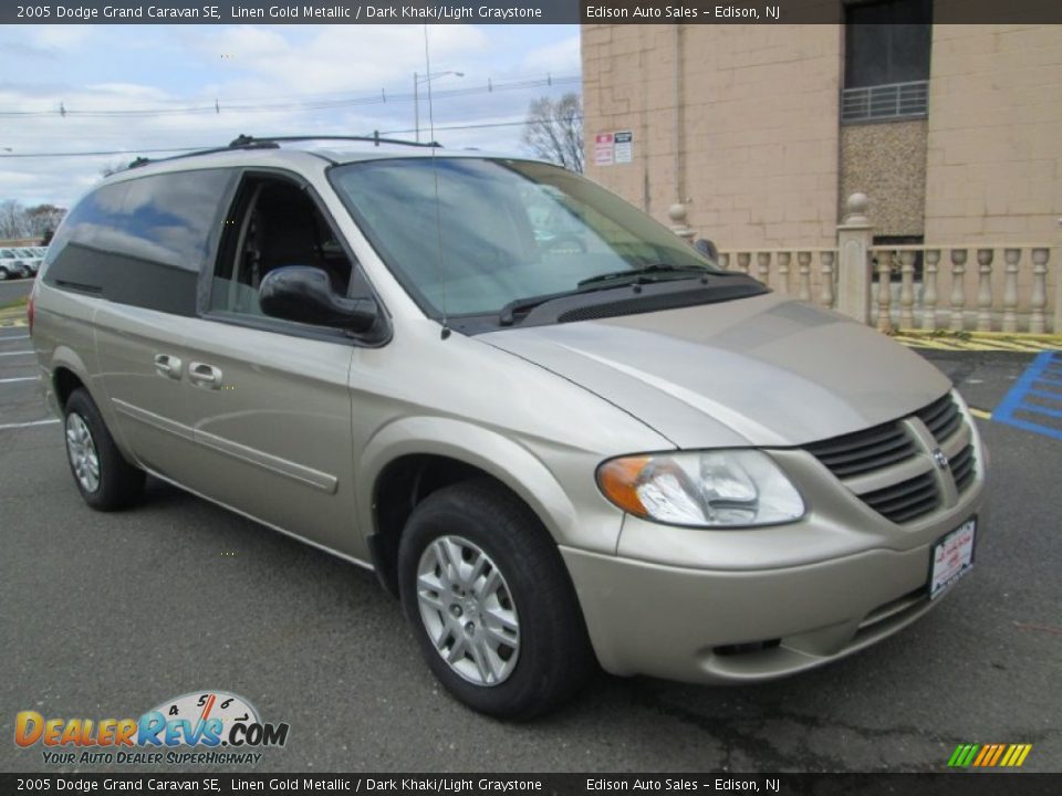 2005 Dodge Grand Caravan SE Linen Gold Metallic / Dark Khaki/Light Graystone Photo #11