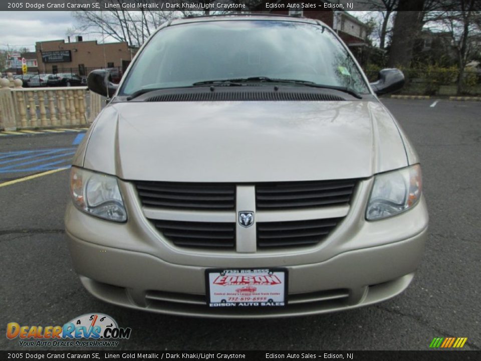 2005 Dodge Grand Caravan SE Linen Gold Metallic / Dark Khaki/Light Graystone Photo #12