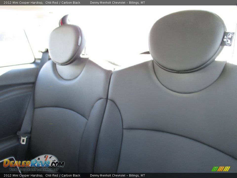 2012 Mini Cooper Hardtop Chili Red / Carbon Black Photo #9