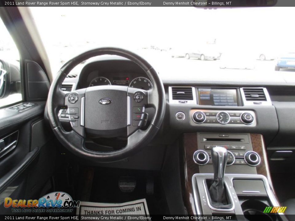 2011 Land Rover Range Rover Sport HSE Stornoway Grey Metallic / Ebony/Ebony Photo #10