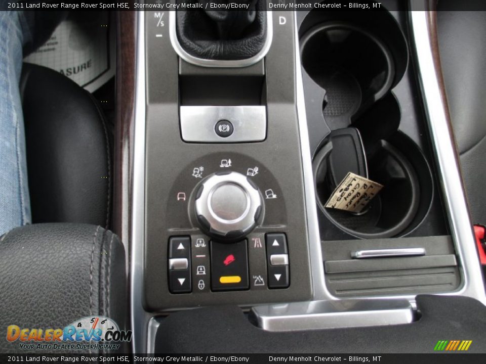 2011 Land Rover Range Rover Sport HSE Stornoway Grey Metallic / Ebony/Ebony Photo #16