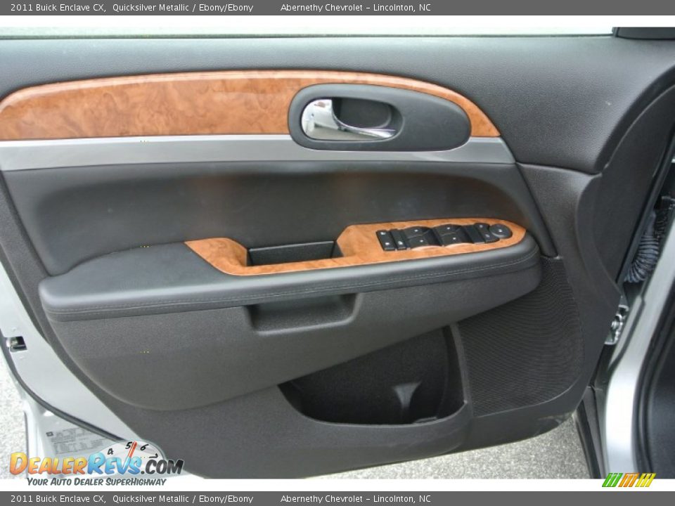 2011 Buick Enclave CX Quicksilver Metallic / Ebony/Ebony Photo #10