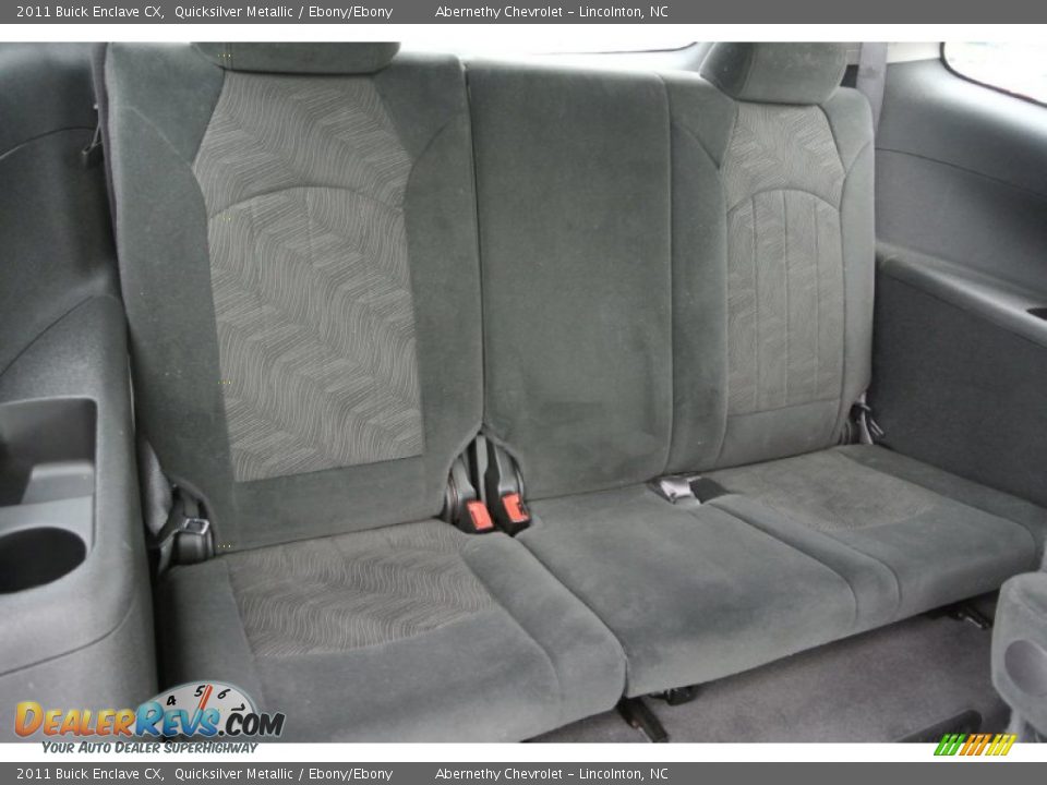 2011 Buick Enclave CX Quicksilver Metallic / Ebony/Ebony Photo #22