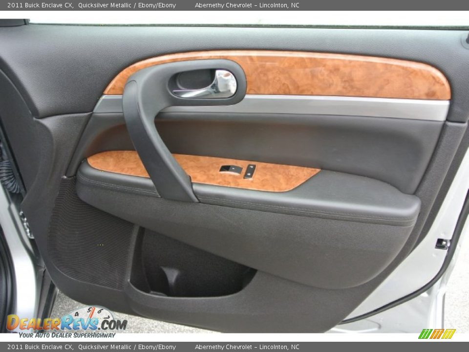 2011 Buick Enclave CX Quicksilver Metallic / Ebony/Ebony Photo #24