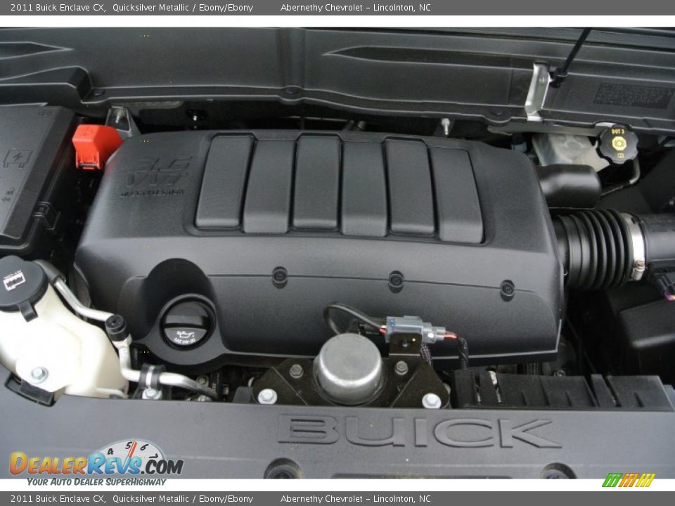 2011 Buick Enclave CX Quicksilver Metallic / Ebony/Ebony Photo #25
