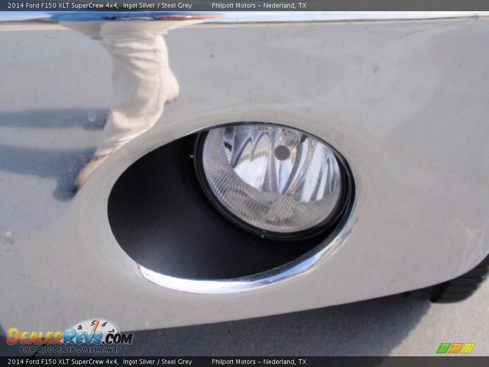 2014 Ford F150 XLT SuperCrew 4x4 Ingot Silver / Steel Grey Photo #10