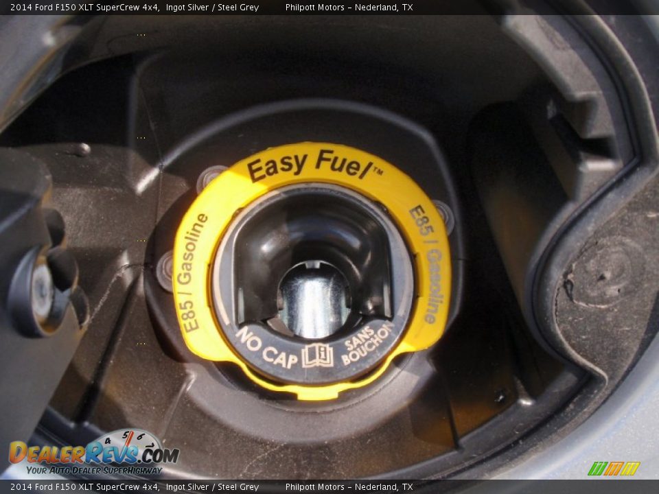 2014 Ford F150 XLT SuperCrew 4x4 Ingot Silver / Steel Grey Photo #16