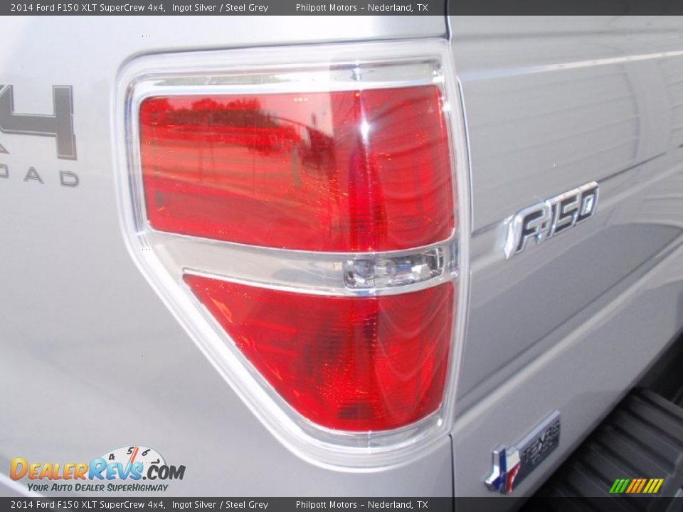 2014 Ford F150 XLT SuperCrew 4x4 Ingot Silver / Steel Grey Photo #17