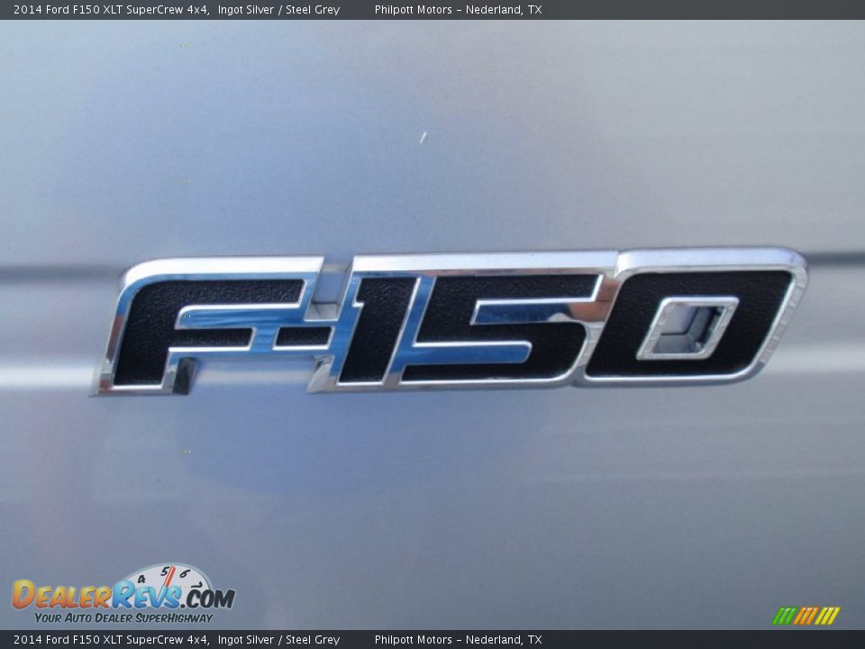 2014 Ford F150 XLT SuperCrew 4x4 Ingot Silver / Steel Grey Photo #19
