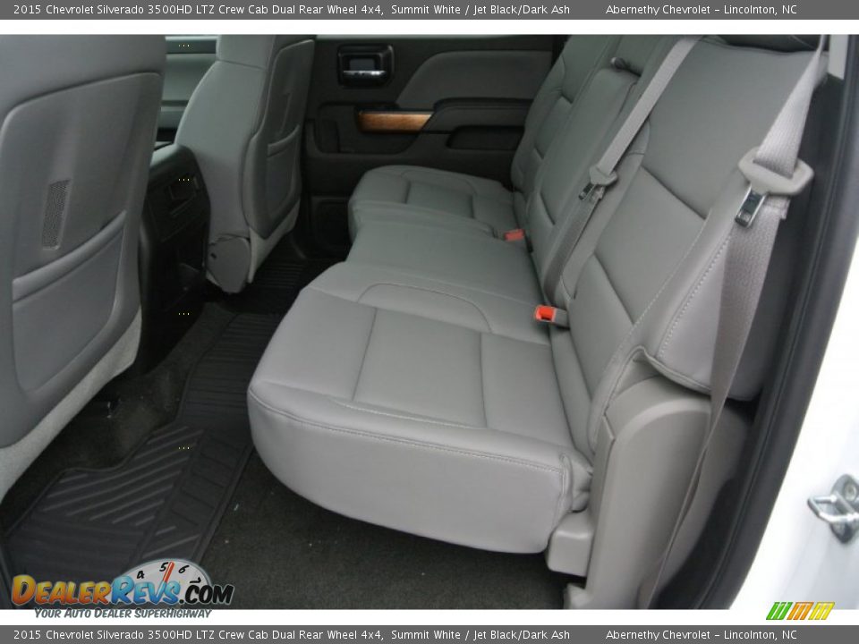 2015 Chevrolet Silverado 3500HD LTZ Crew Cab Dual Rear Wheel 4x4 Summit White / Jet Black/Dark Ash Photo #15