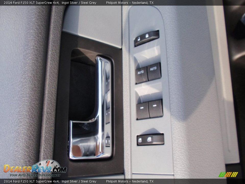 2014 Ford F150 XLT SuperCrew 4x4 Ingot Silver / Steel Grey Photo #28