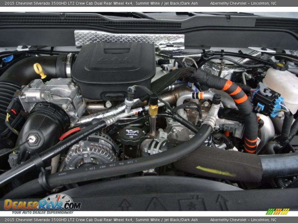 2015 Chevrolet Silverado 3500HD LTZ Crew Cab Dual Rear Wheel 4x4 6.6 Liter OHV 32-Valve Duramax Turbo-Diesel V8 Engine Photo #19