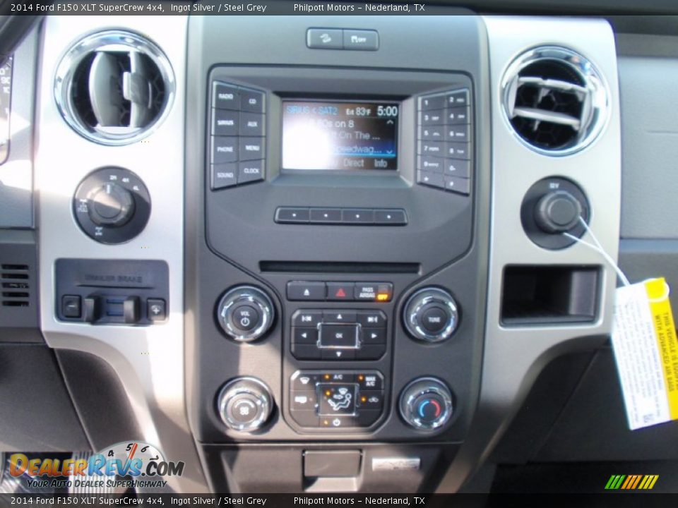 2014 Ford F150 XLT SuperCrew 4x4 Ingot Silver / Steel Grey Photo #33