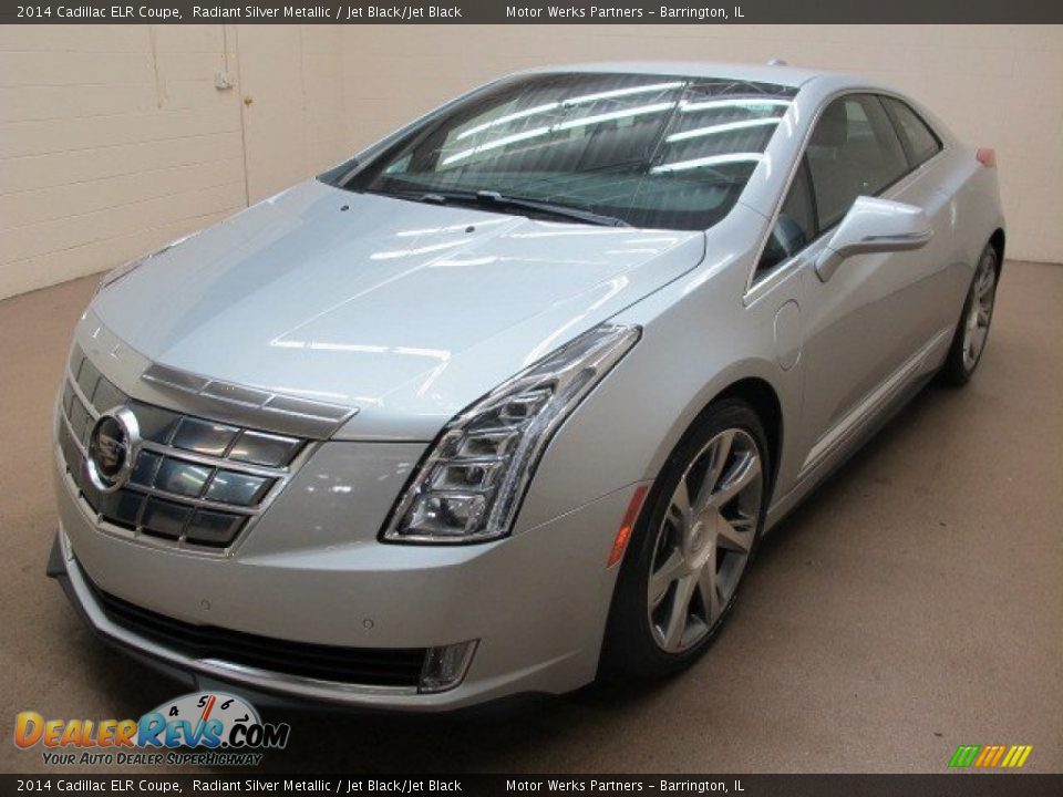 2014 Cadillac ELR Coupe Radiant Silver Metallic / Jet Black/Jet Black Photo #3