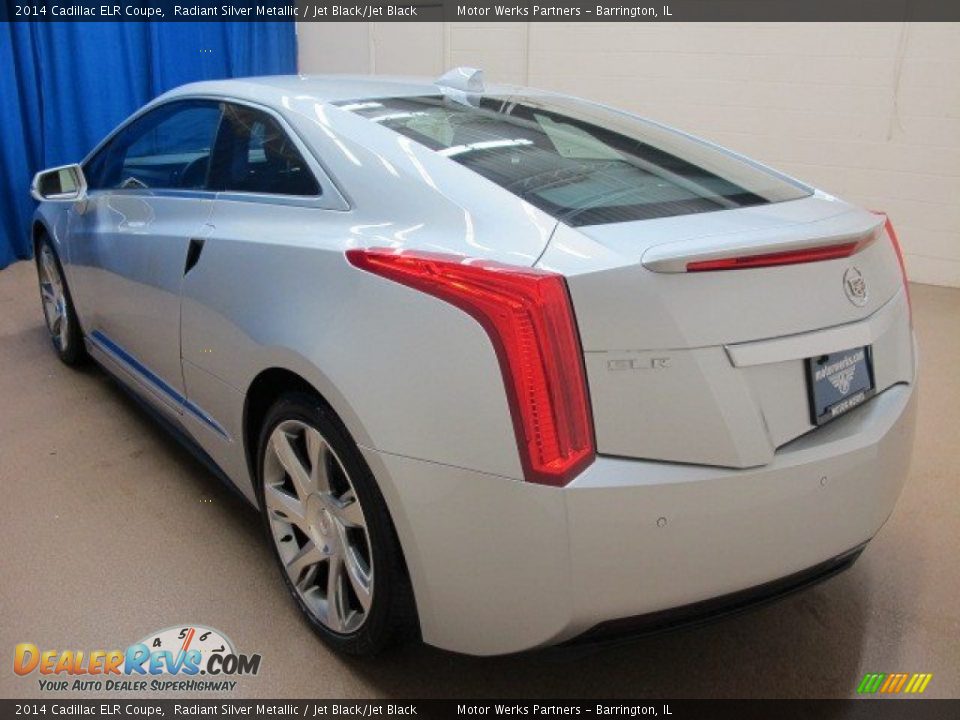 2014 Cadillac ELR Coupe Radiant Silver Metallic / Jet Black/Jet Black Photo #5