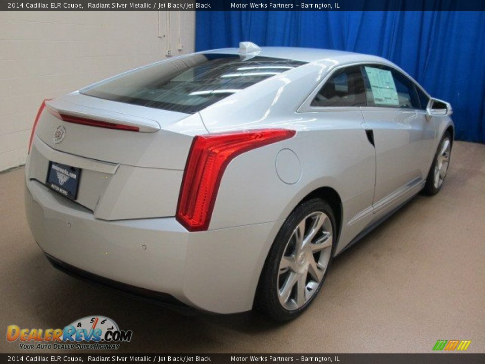 2014 Cadillac ELR Coupe Radiant Silver Metallic / Jet Black/Jet Black Photo #7