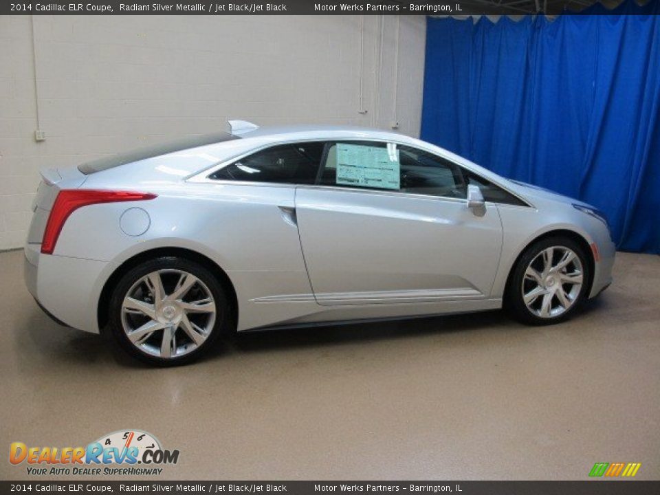 2014 Cadillac ELR Coupe Radiant Silver Metallic / Jet Black/Jet Black Photo #8