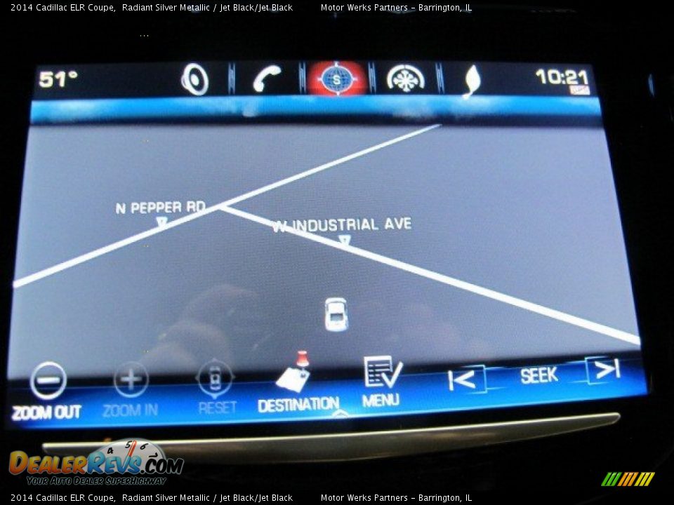 Navigation of 2014 Cadillac ELR Coupe Photo #14