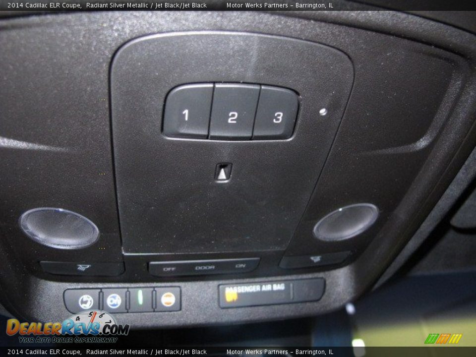 2014 Cadillac ELR Coupe Radiant Silver Metallic / Jet Black/Jet Black Photo #16