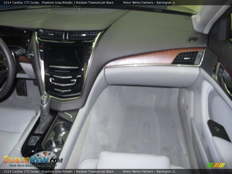 2014 Cadillac CTS Sedan Phantom Gray Metallic / Medium Titanium/Jet Black Photo #20
