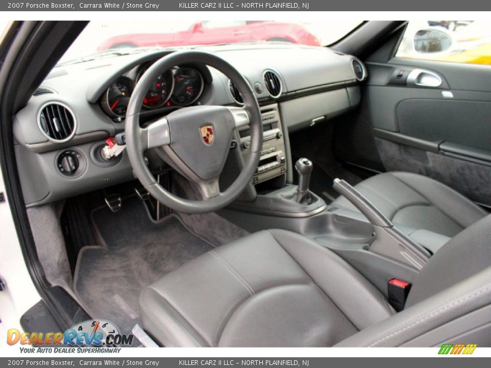 Stone Grey Interior - 2007 Porsche Boxster  Photo #15