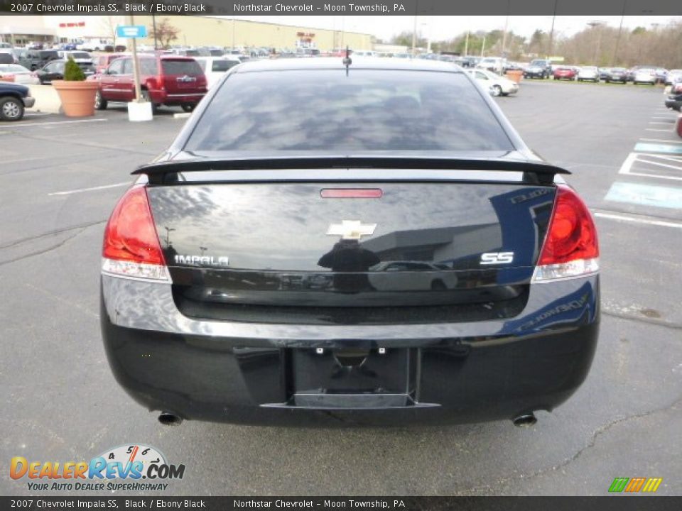 2007 Chevrolet Impala SS Black / Ebony Black Photo #4
