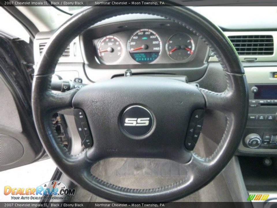 2007 Chevrolet Impala SS Black / Ebony Black Photo #17
