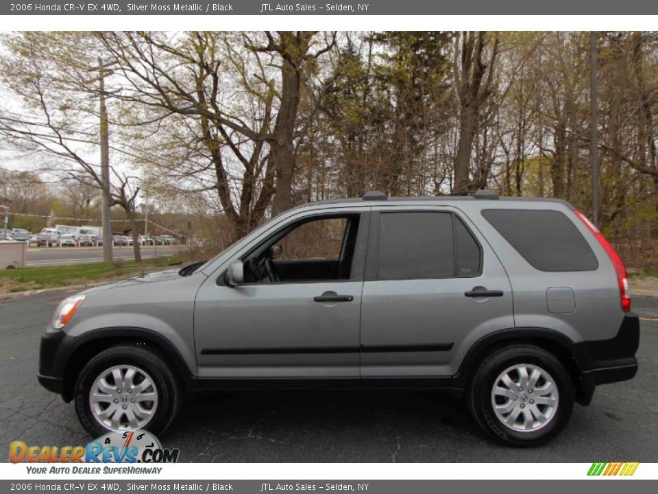 2006 Honda CR-V EX 4WD Silver Moss Metallic / Black Photo #3