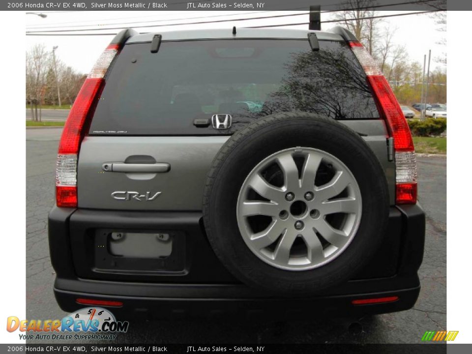 2006 Honda CR-V EX 4WD Silver Moss Metallic / Black Photo #5