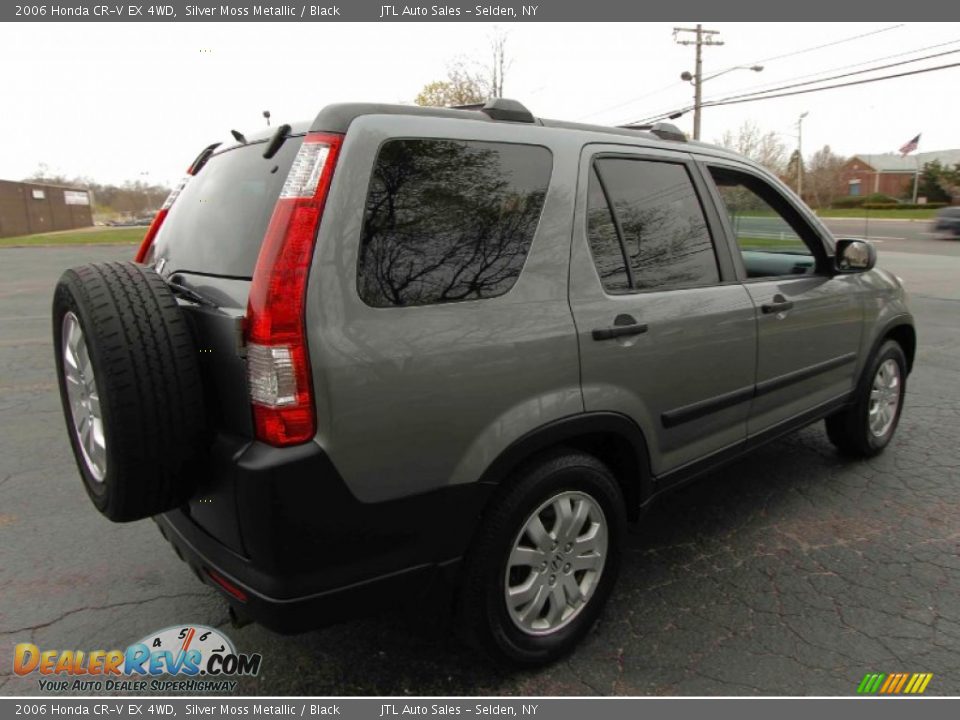 2006 Honda CR-V EX 4WD Silver Moss Metallic / Black Photo #6