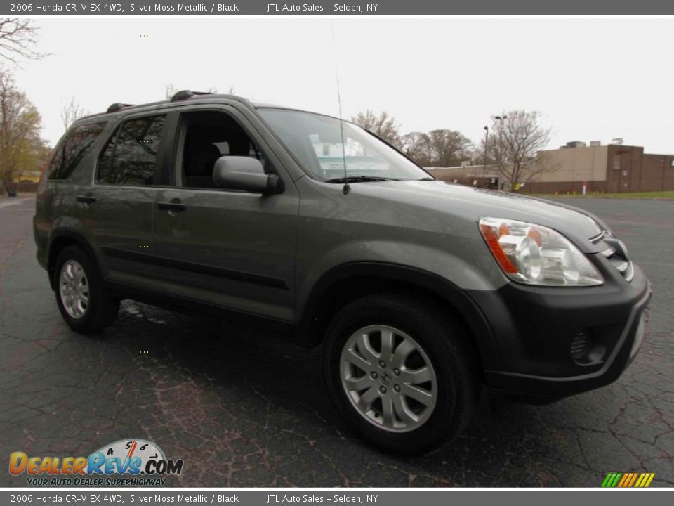 2006 Honda CR-V EX 4WD Silver Moss Metallic / Black Photo #8
