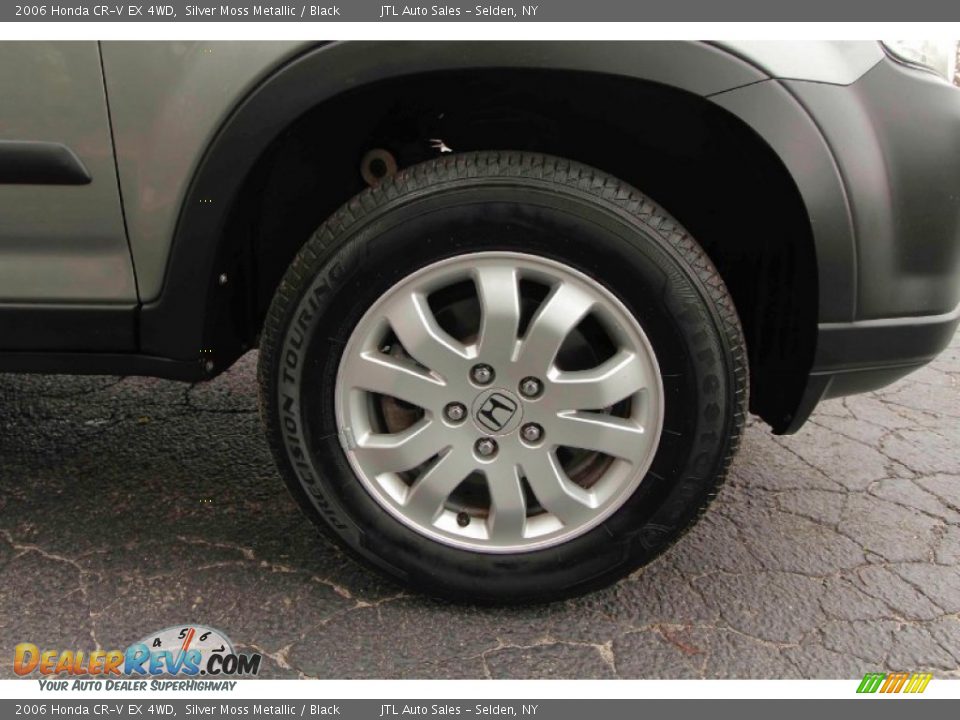 2006 Honda CR-V EX 4WD Silver Moss Metallic / Black Photo #9