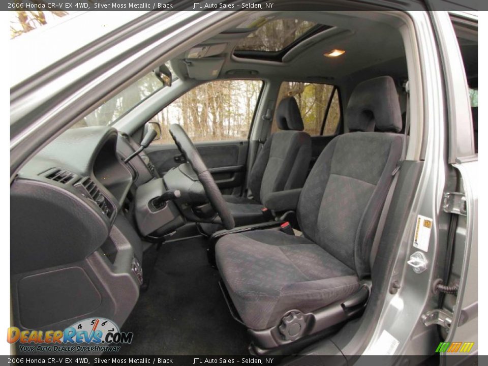 2006 Honda CR-V EX 4WD Silver Moss Metallic / Black Photo #13