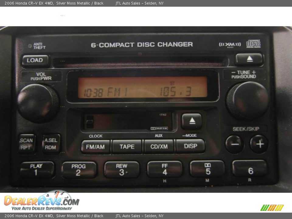 2006 Honda CR-V EX 4WD Silver Moss Metallic / Black Photo #17