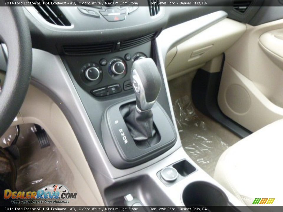 2014 Ford Escape SE 1.6L EcoBoost 4WD Oxford White / Medium Light Stone Photo #18
