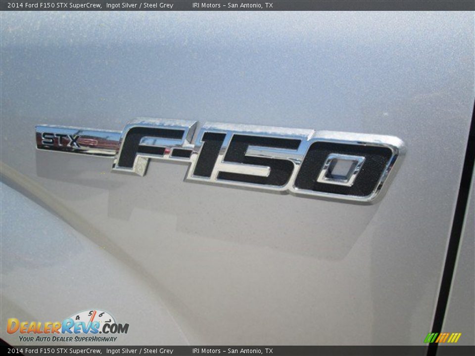 2014 Ford F150 STX SuperCrew Ingot Silver / Steel Grey Photo #3