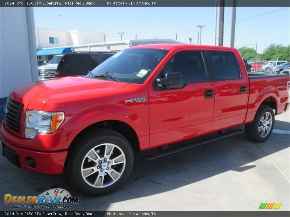 2014 Ford F150 STX SuperCrew Race Red / Black Photo #1