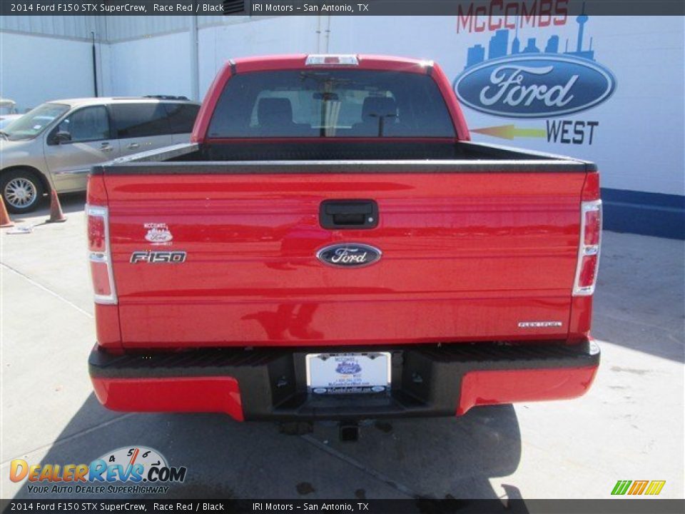 2014 Ford F150 STX SuperCrew Race Red / Black Photo #5
