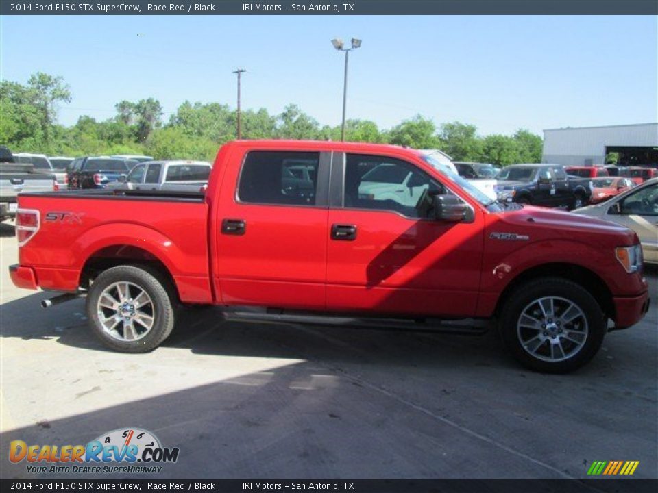 2014 Ford F150 STX SuperCrew Race Red / Black Photo #6