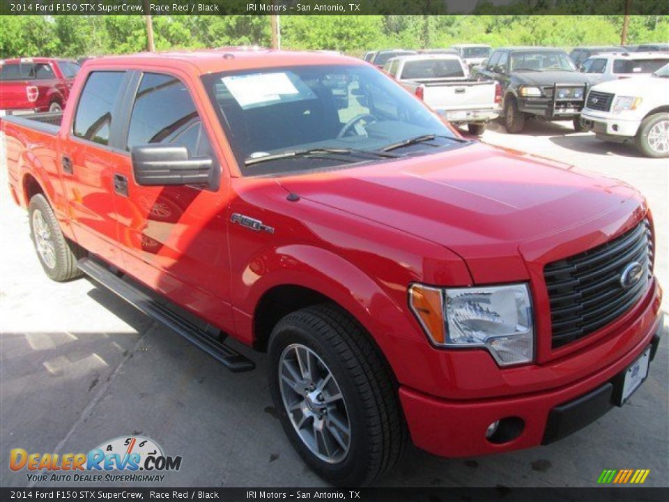 2014 Ford F150 STX SuperCrew Race Red / Black Photo #7