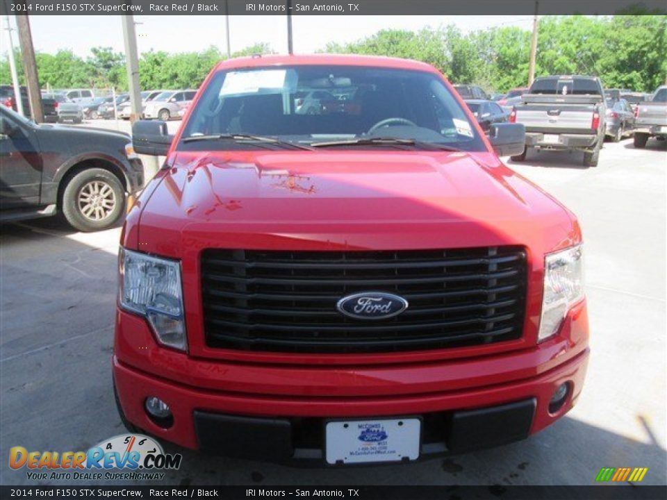 2014 Ford F150 STX SuperCrew Race Red / Black Photo #8