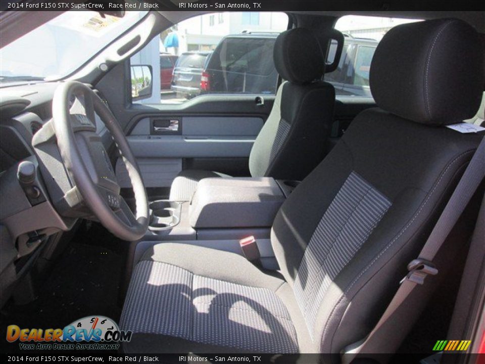 2014 Ford F150 STX SuperCrew Race Red / Black Photo #9